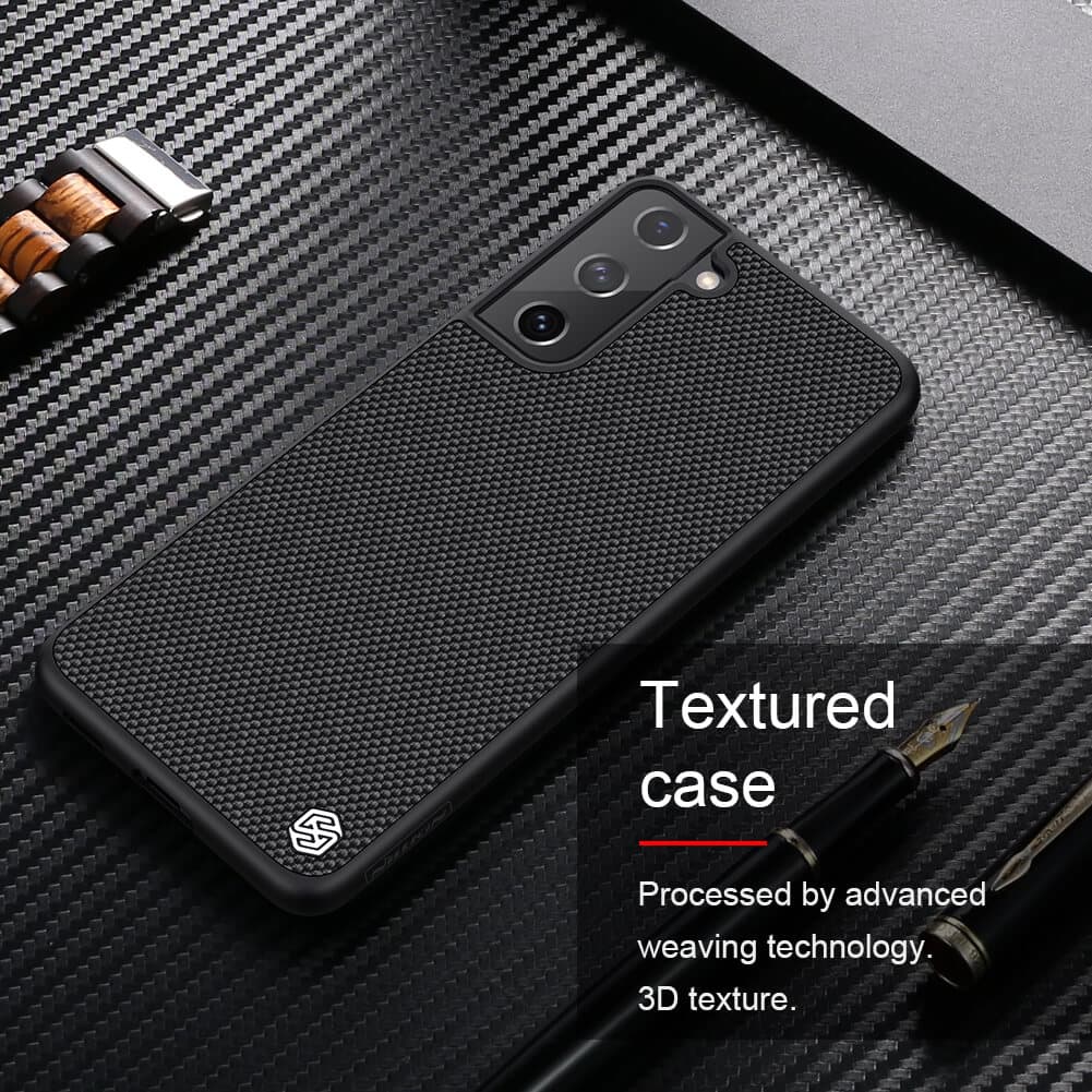 قاب نیلکین مدل texture برای گوشی سامسونگ Galaxy S21 — تصویر ۳