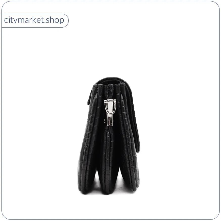 کیف چرم طبیعی زنانه دست دوز مدل BK80 — تصویر ۵