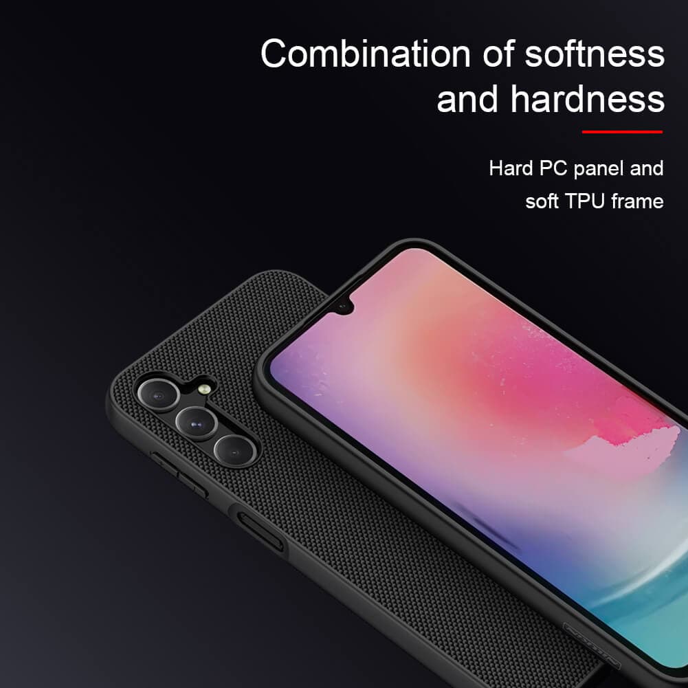 قاب نیلکین مدل texture برای گوشی سامسونگ Galaxy A24 — تصویر ۳