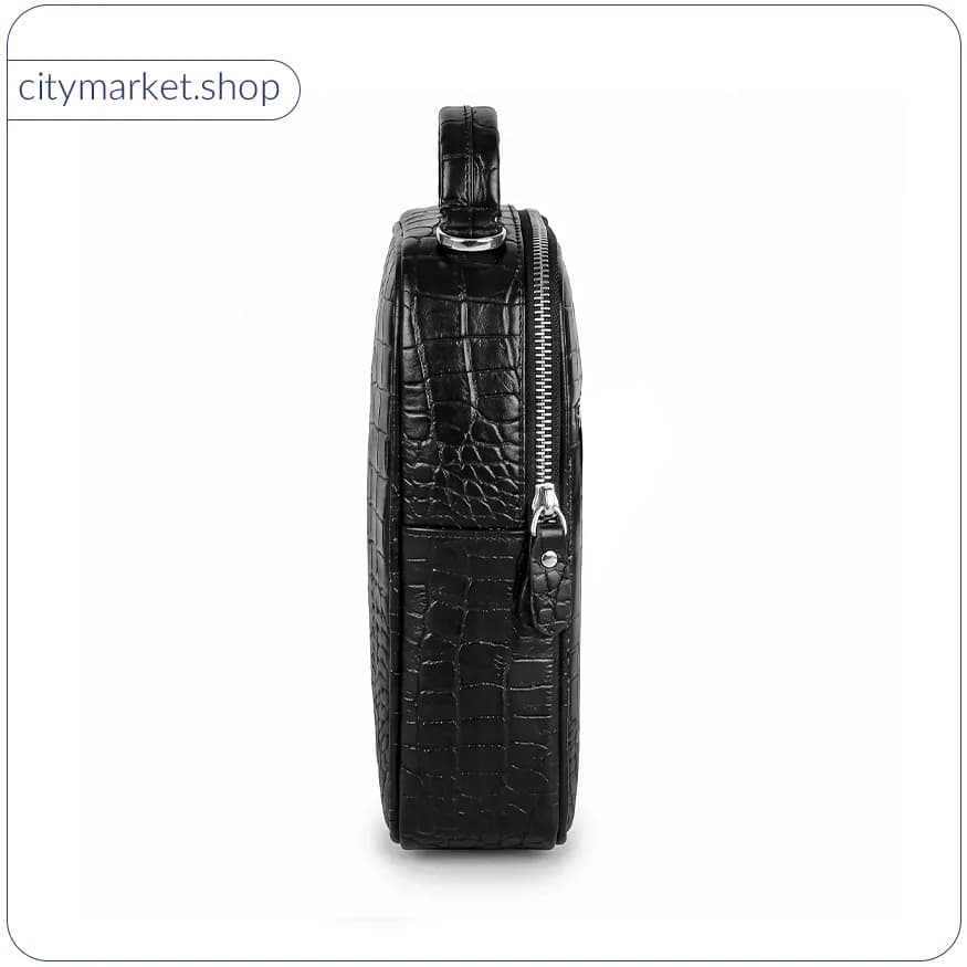 کیف دوشی مردانه چرم اصل مدل BK50 — تصویر ۸