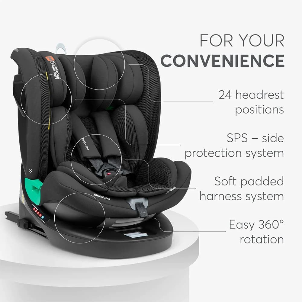 صندلی ماشین 360 درجه کیکابو Kikkaboo مدل i-Reverse — تصویر ۵