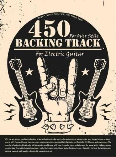 450 guitar backing track