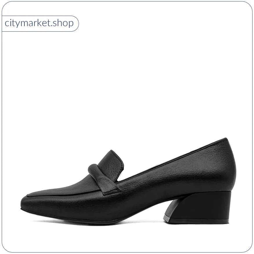 کفش رسمی زنانه چرم تبریز مدل B7805