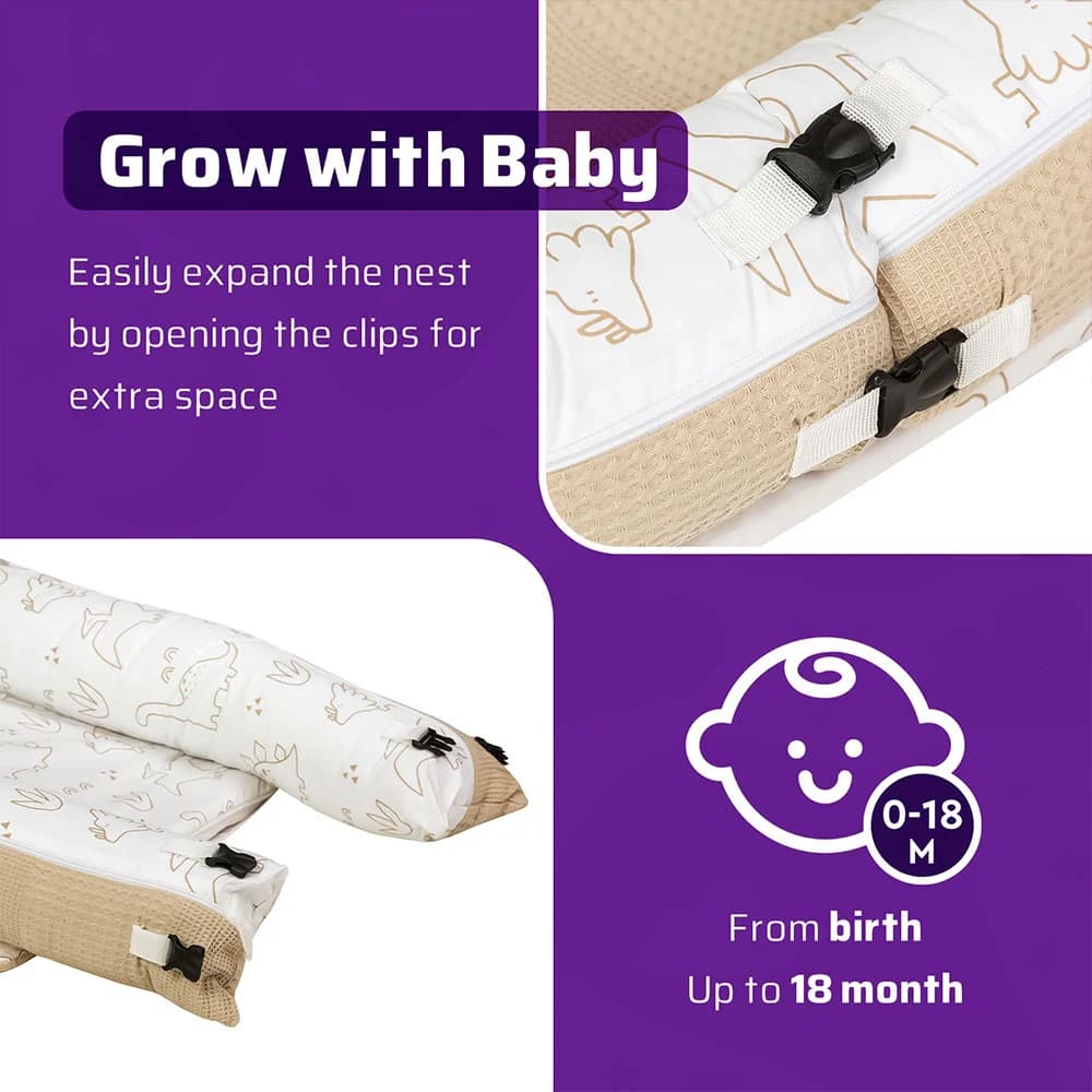 تشک گارددار الن بیبی Elen Baby طرح دایناسور — تصویر ۱۲