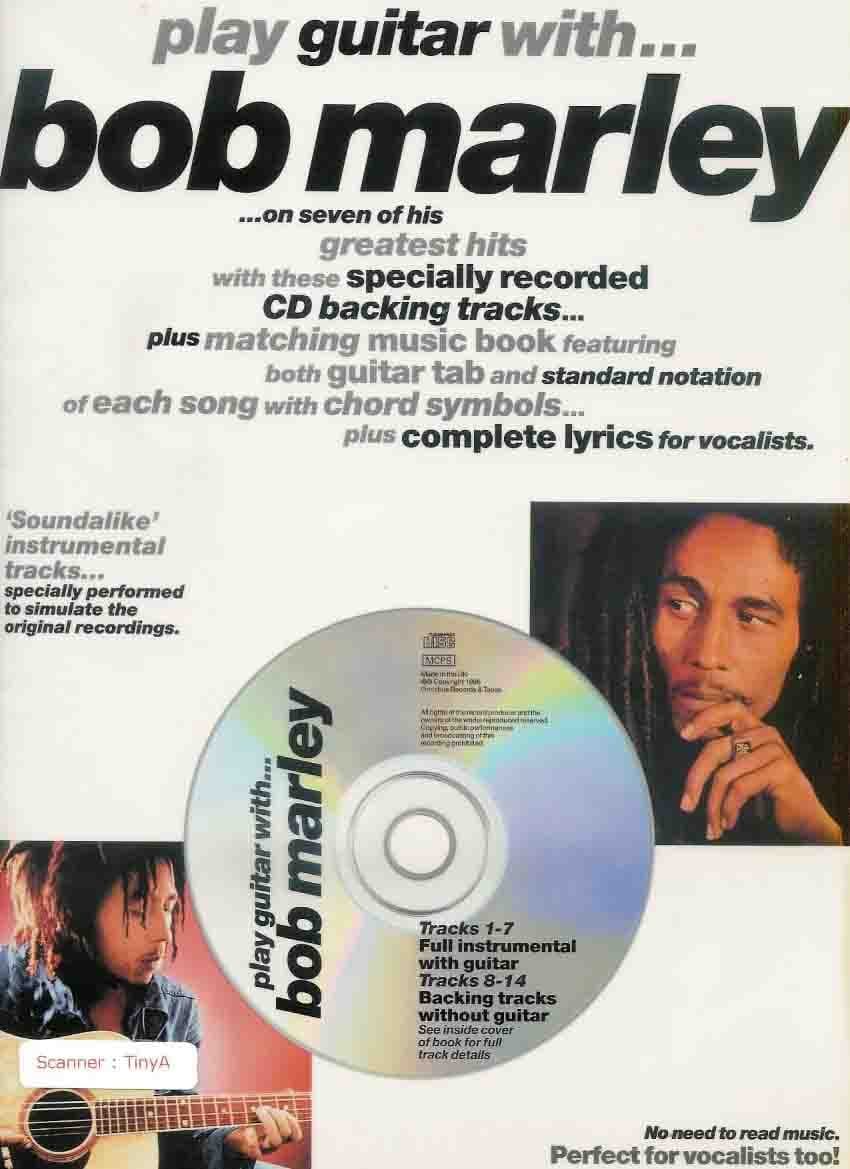 دانلود کتاب آموزش گیتار با آهنگ‌های باب مارلی CD + PDF | Play Guitar with Bob Marley
