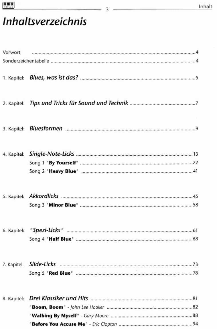 دانلود کتاب آموزش گیتار بلوز الکتریک CD + PDF | Jurgen Kumlehn – Play Blues Guitar — تصویر ۴