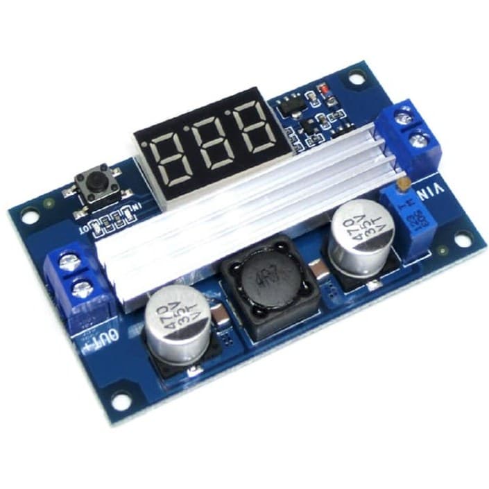 ماژول رگولاتور DC به DC افزاینده 100 وات LTC1871 همراه با نمایشگر ولتاژ — تصویر ۳