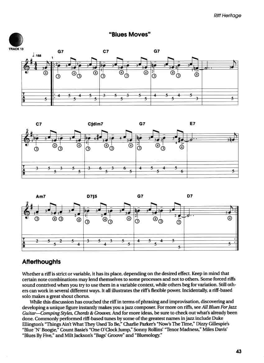 دانلود کتاب آموزش سولو نوازی بلوز برای گیتار جاز جیم فرگوسن CD + PDF | All Blues Soloing for Jazz Guitar — تصویر ۳