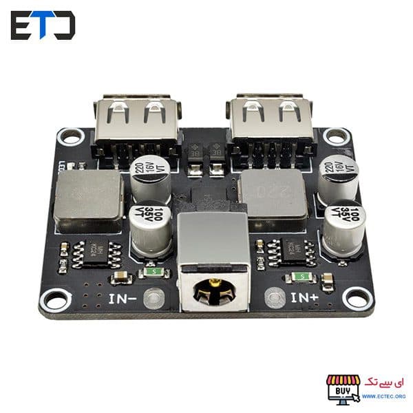ماژول پاور بانک فست شارژ QC3.0 با توان 24W دو خروجی مدل MH-KC24-2 — تصویر ۶