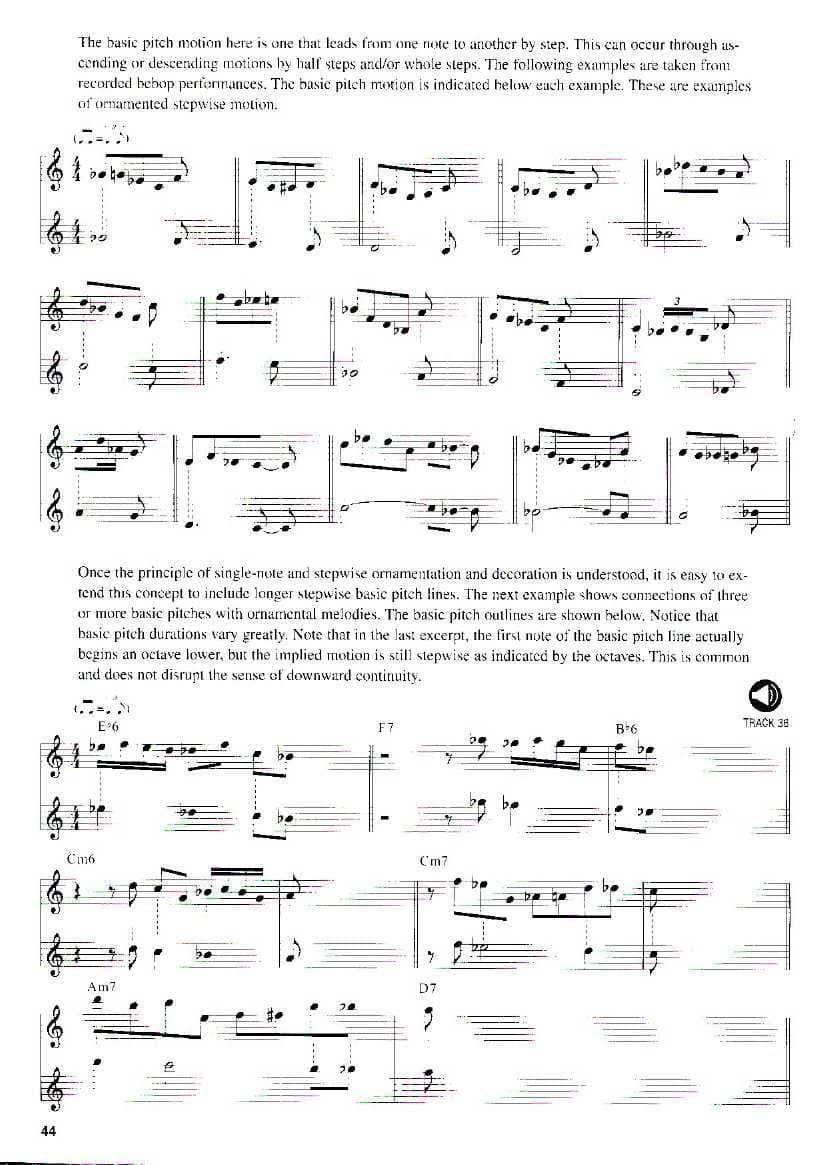 دانلود کتاب آموزش پیانو جَز بی‌باپ جان والریو CD + PDF | John Valerio_BeBop Jazz Piano — تصویر ۳
