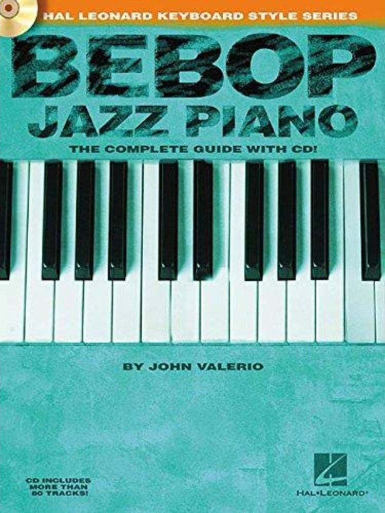 دانلود کتاب آموزش پیانو جَز بیباپ جان والریو CD + PDF | John Valerio_BeBop Jazz Piano