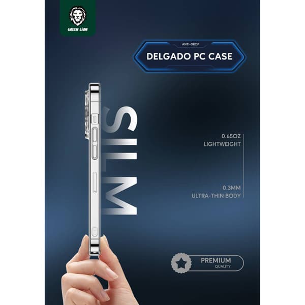 کاور گوشی گرین لاین مدل Magsafe Delgado برای iphone 13 promax (اورجینال green lion) — تصویر ۱۰