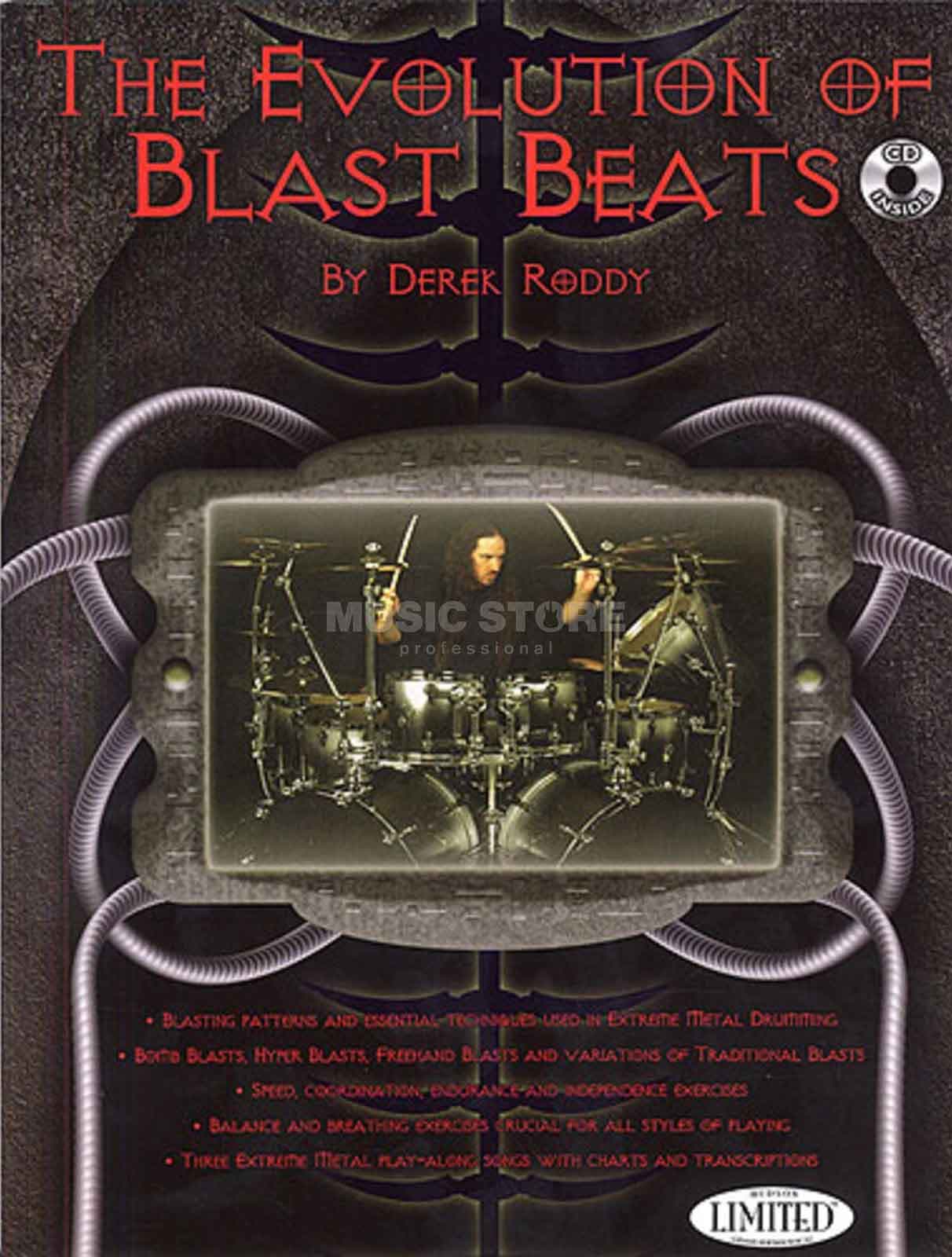 دانلود کتاب آموزش درامز و تکنیک‌های CD + PDF | Derek Roddy_The Evolution Of Blast Beats — تصویر ۵