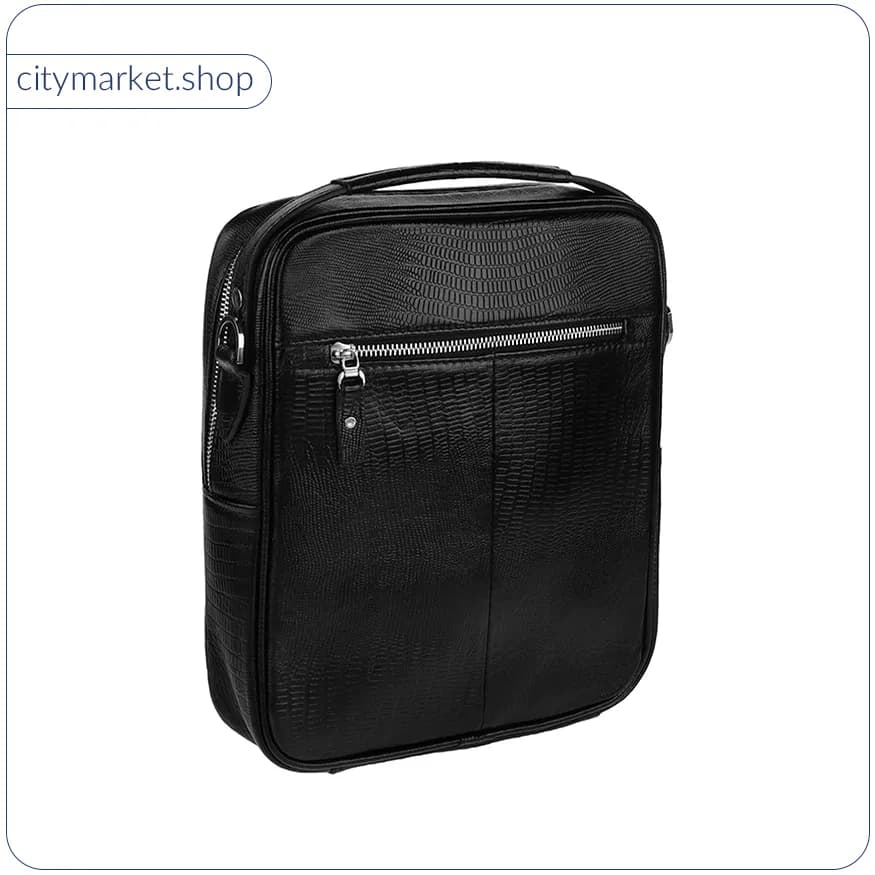کیف نیم اداری چرم مدل W99L — تصویر ۴