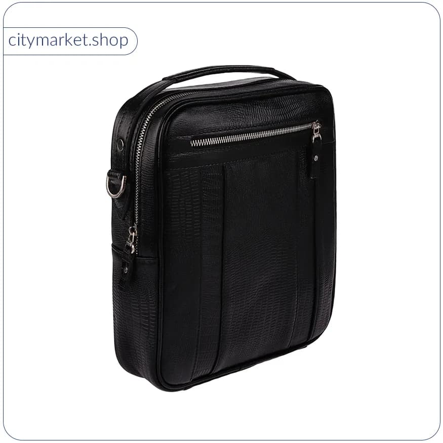 کیف نیم اداری چرم مدل W99L — تصویر ۳