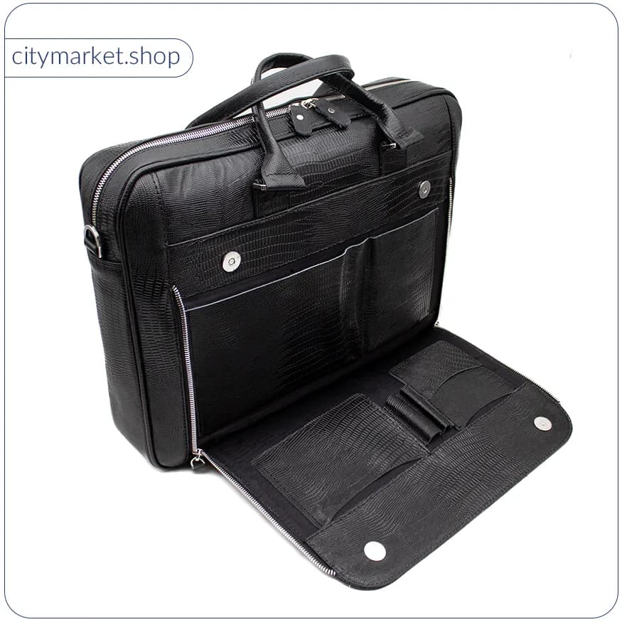 کیف چرم اداری مدل B22L — تصویر ۳