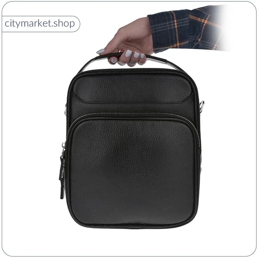 کیف دوشی چرم مدل FW110 — تصویر ۴