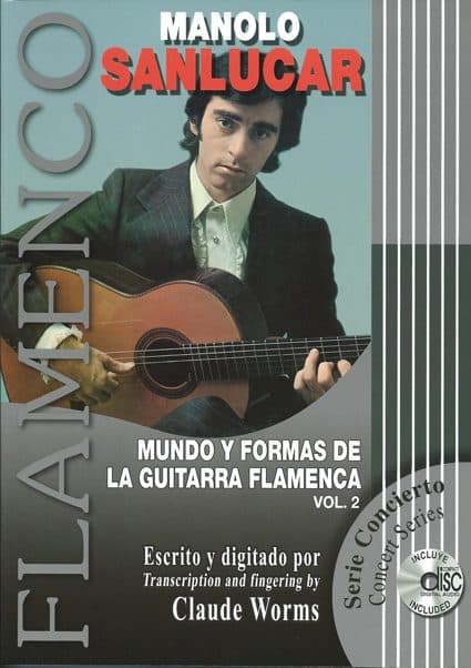 دانلود کتاب قطعات فلامنکو مانو CD + PDF | Manolo Sanlucar – Mundo y Formas de la Guitarra