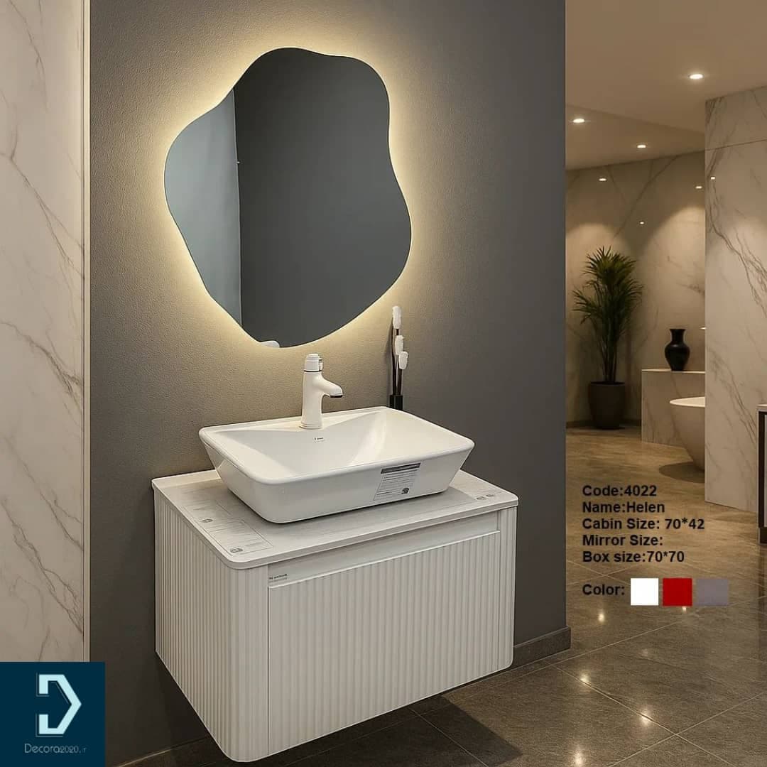 روشویی کابینتی مدل هلن — تصویر ۶