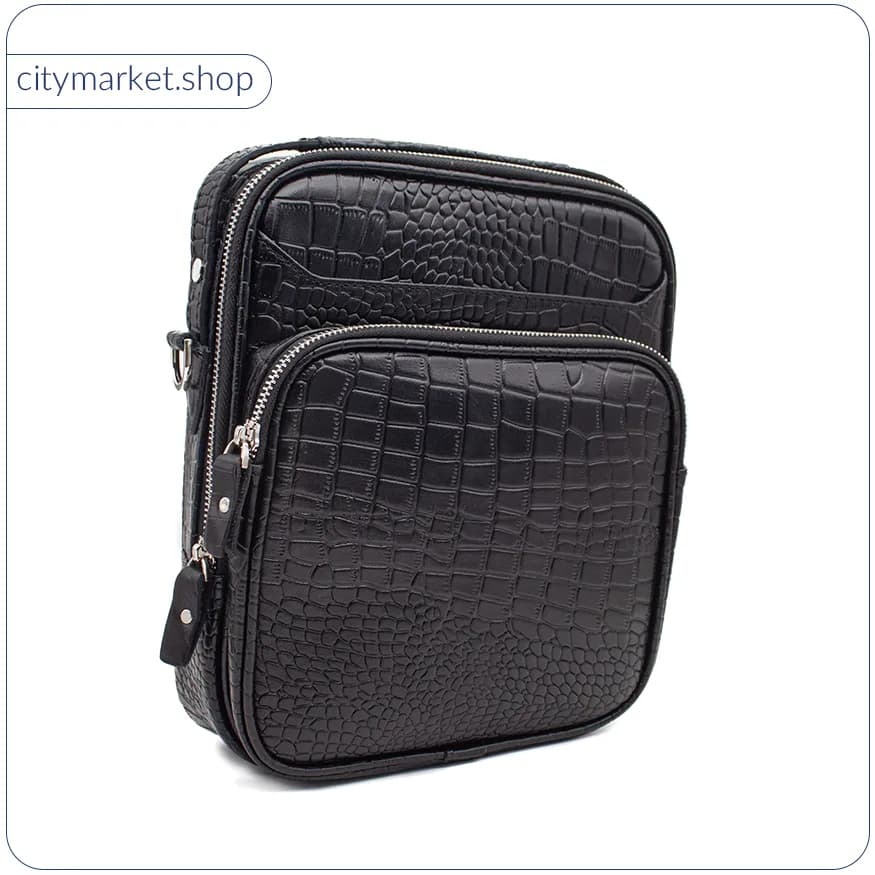 کیف نیم اداری چرم مدل B110K — تصویر ۳