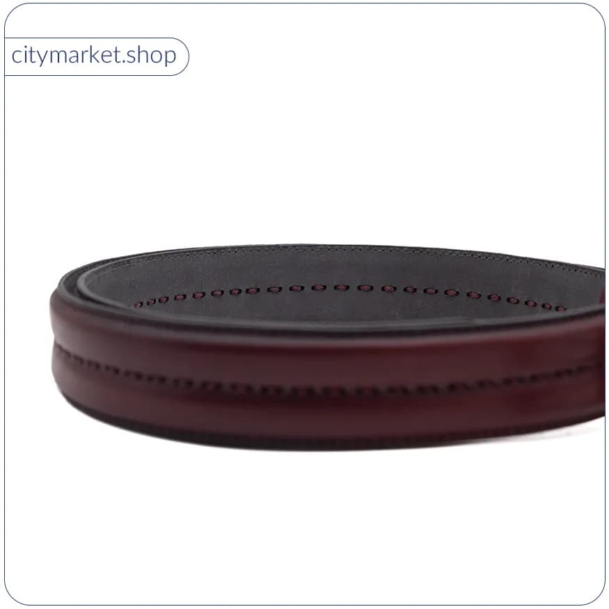 کمربند چرم اصل دست دوز کد C600 — تصویر ۲