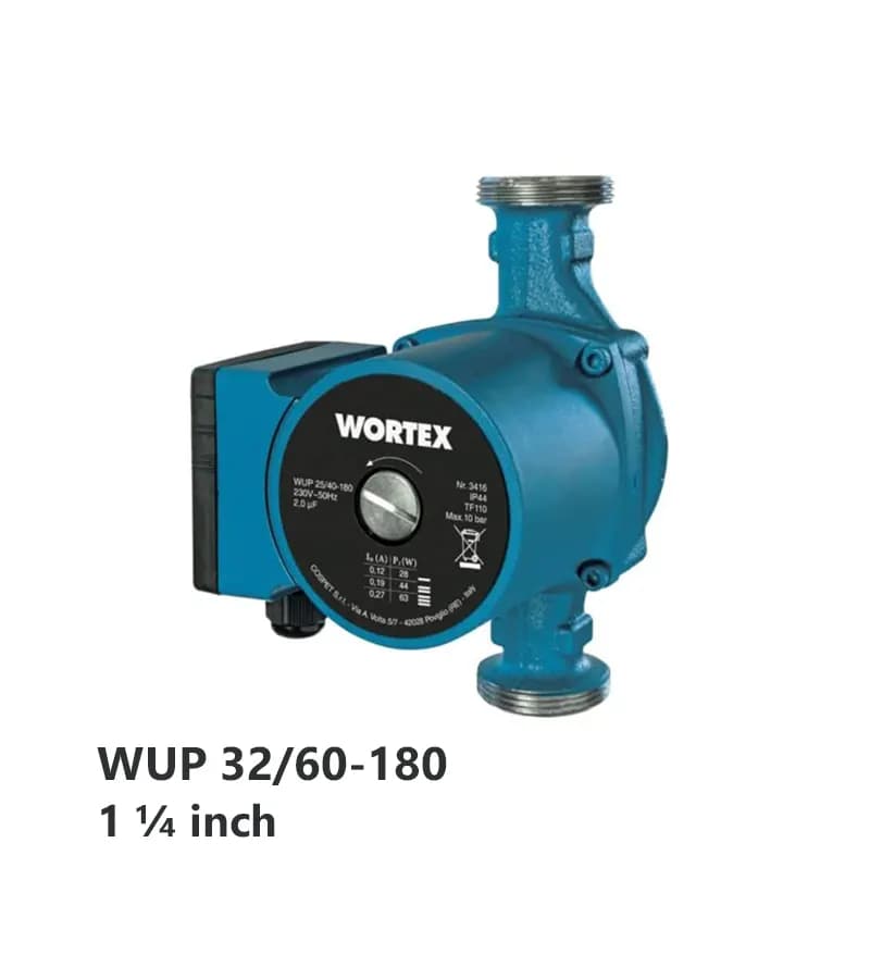پمپ سیرکولاتور خطی ورتکس مدل WUP 32/60-180