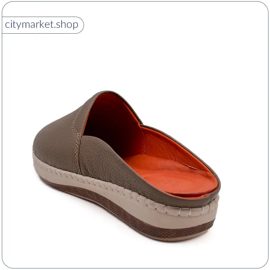 صندل طبی زنانه چرم کد V587 — تصویر ۷