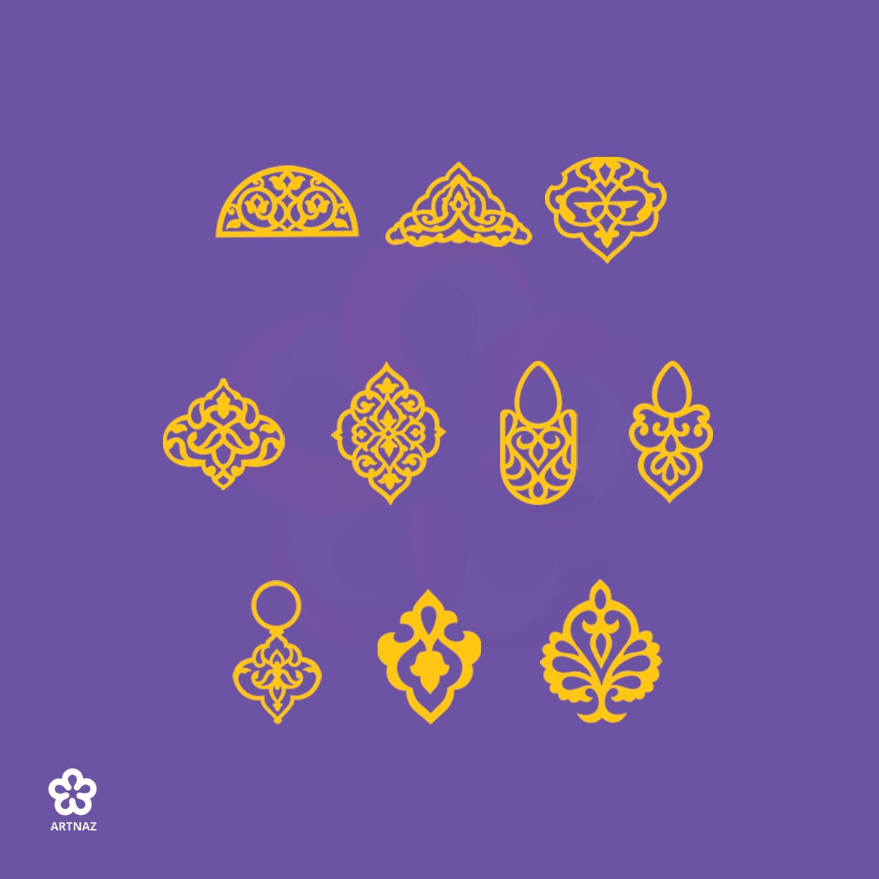 بیس مولتی استایل گوشواره کالکشن میراث — تصویر ۹