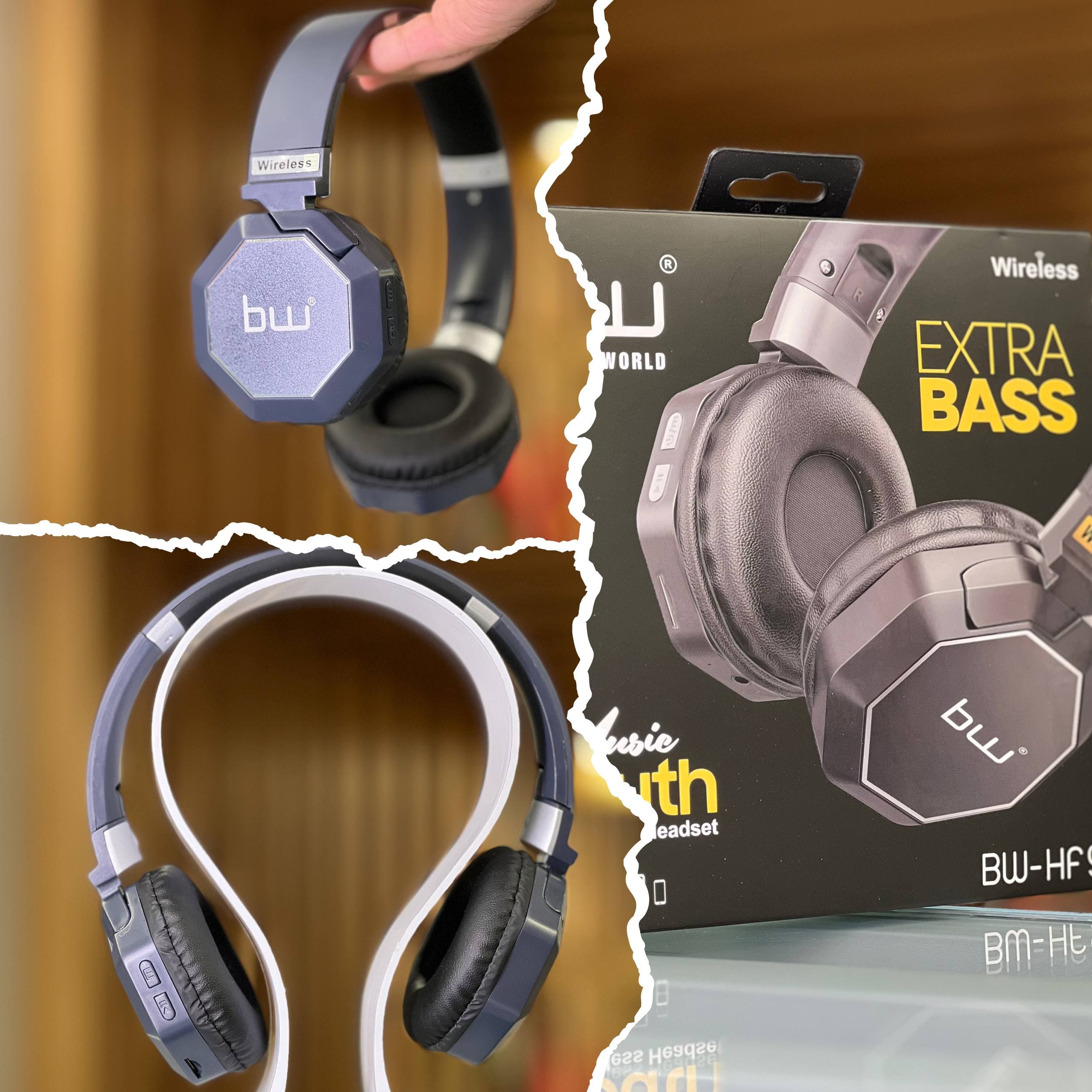 هدفون بی سیم bw مدل BW-HF9