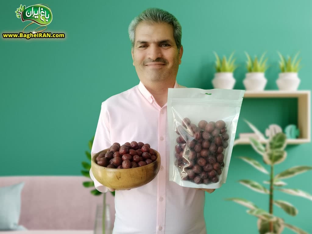 عناب خشک درشت درجه 1 (250 گرم) — تصویر ۲