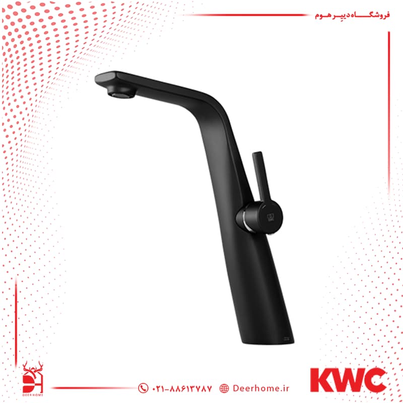 شیر روشویی پایه بلند KWC مدل متیس — تصویر ۶