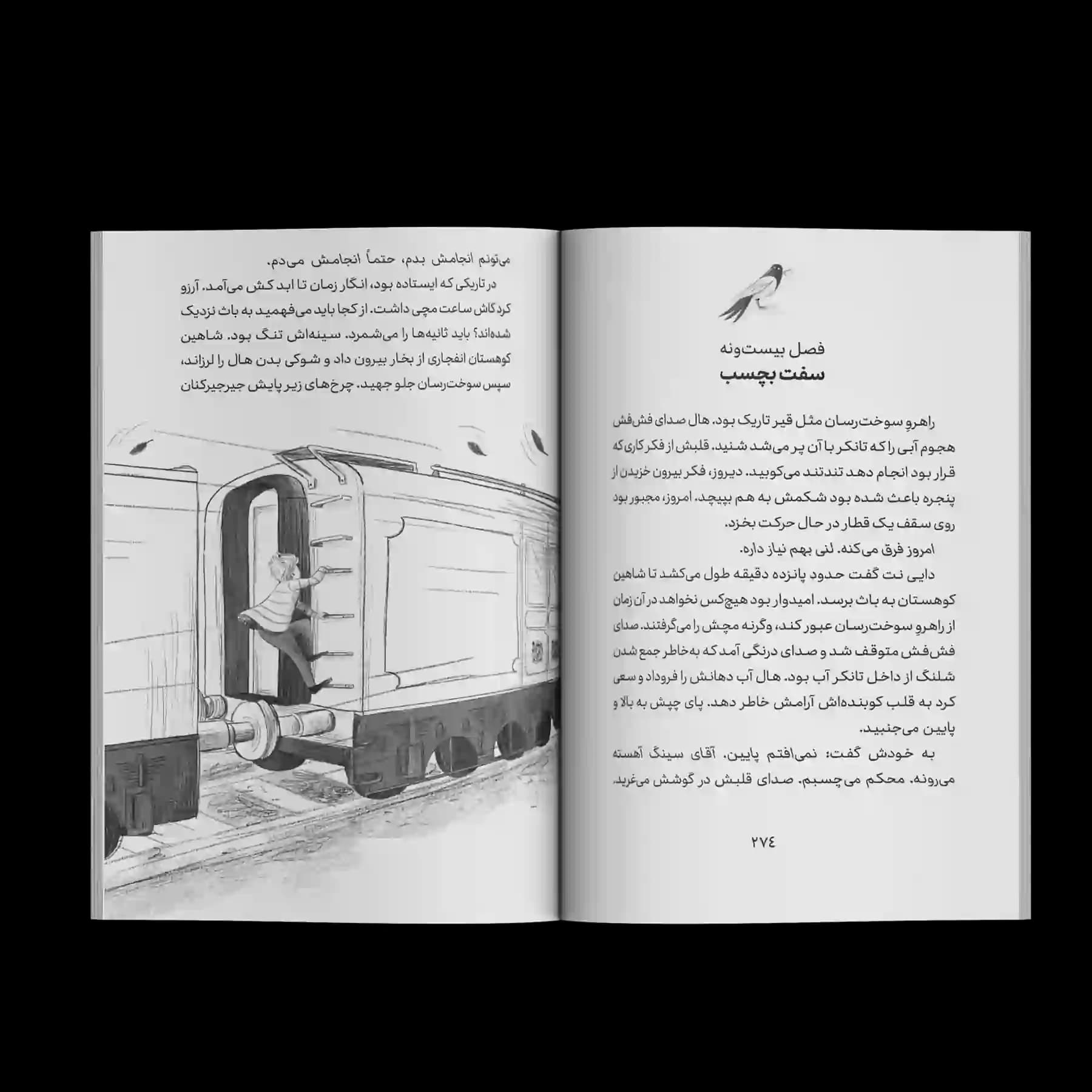 کتاب رمان مصور دزد شاهین کوهستان — تصویر ۶
