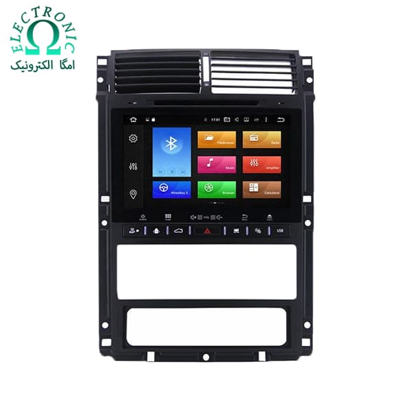 مانیتور اندروید فابریک پژو 405 مدل P170 — تصویر ۲