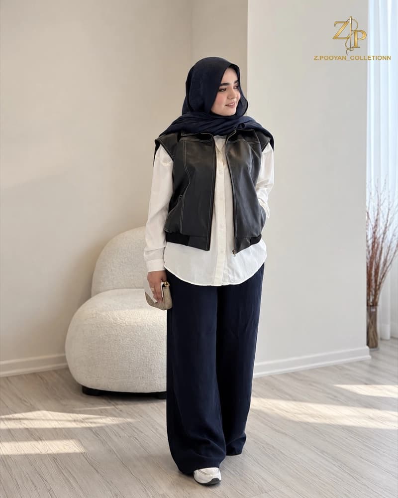 وست زنانه چرم ویرا