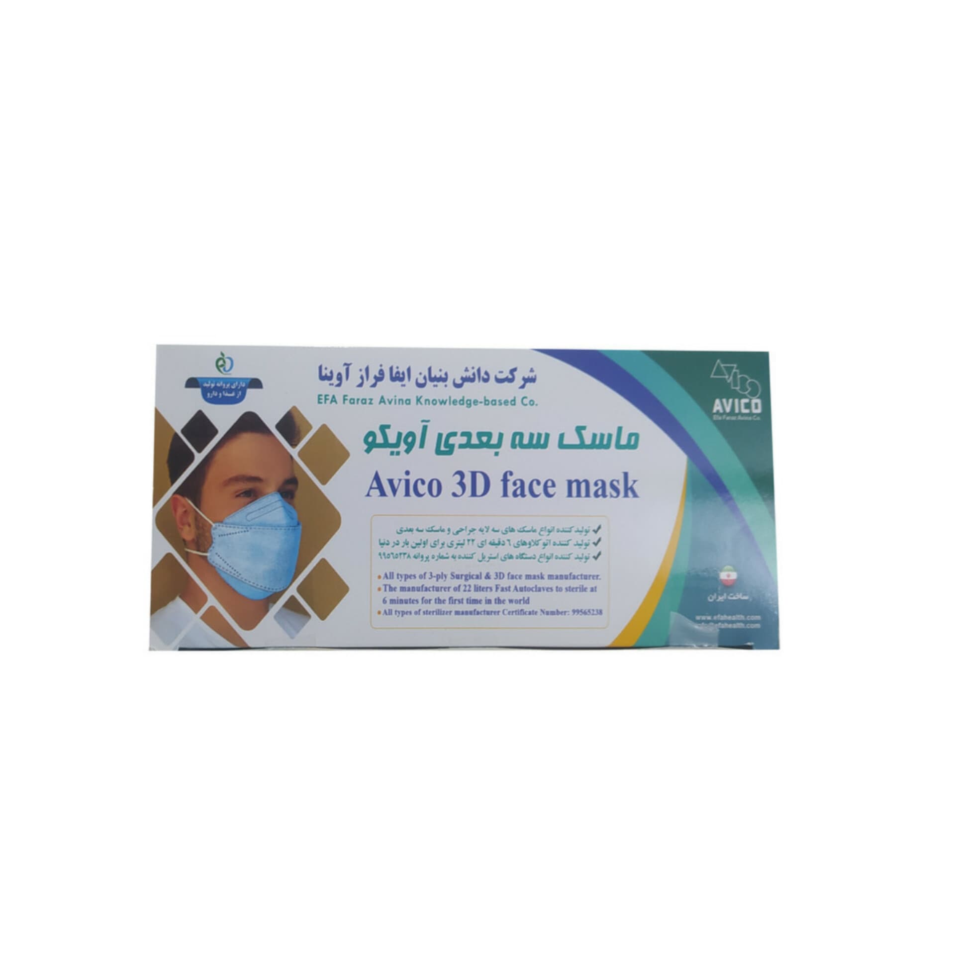 ماسک سه بعدی آویکو — تصویر ۲