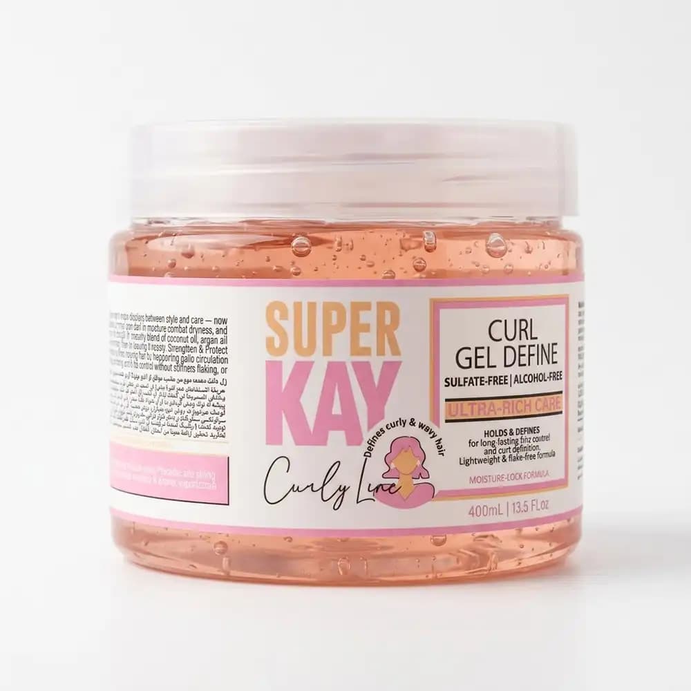 ژل حالتدهنده مو فر سوپر کی (Super Kay Curl Gel Define) – 400 میلیلیتر