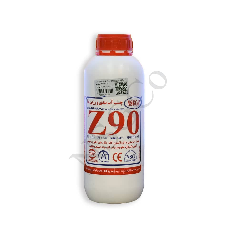چسب آبندی و رزین نما Z90 (1 لیتری)