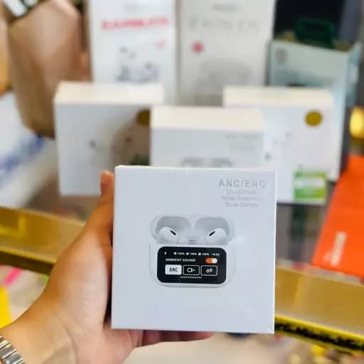 هدفون بلوتوثی مدل Airpods pro touch screenanc/enc — تصویر ۲