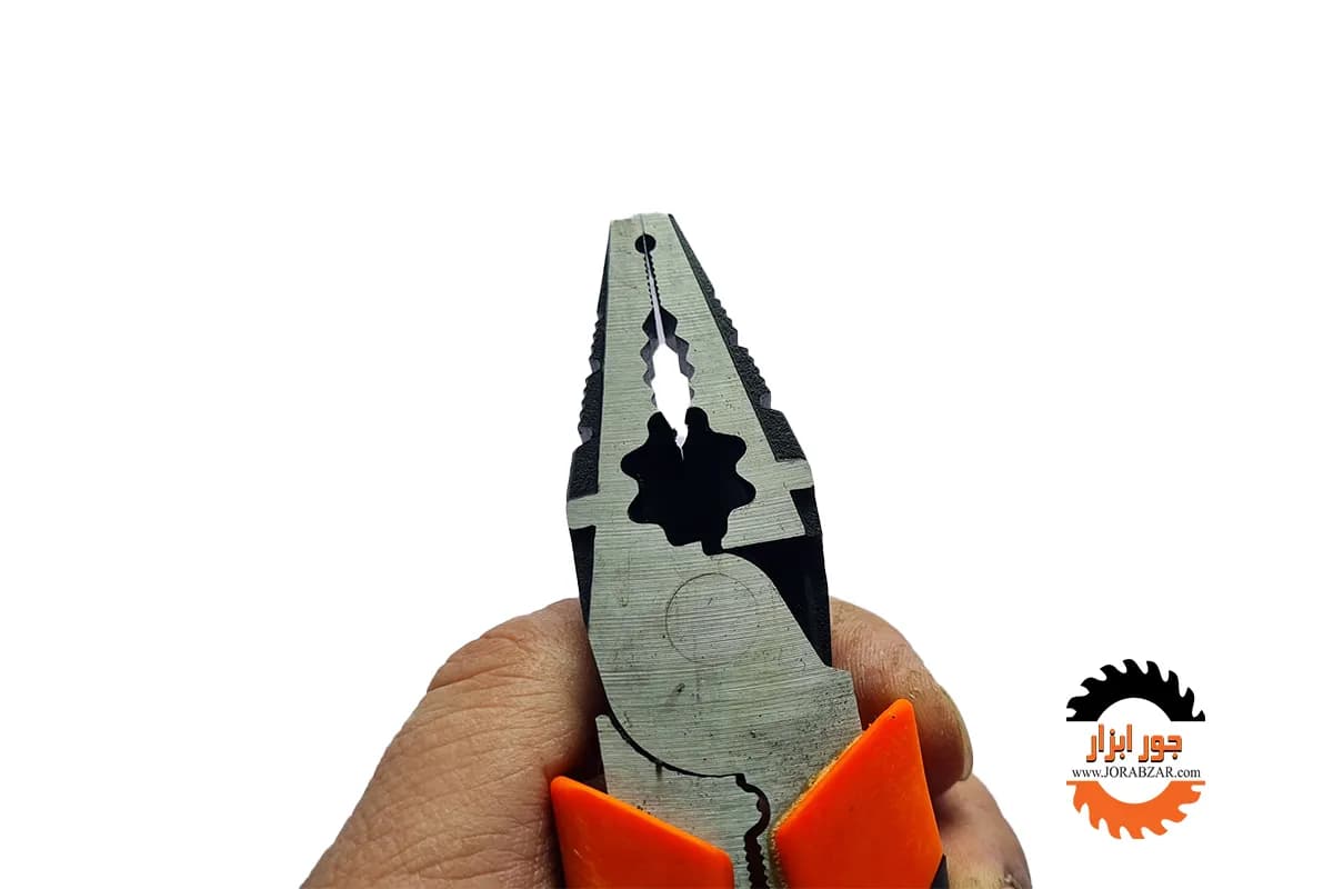 انبردست ۷ اینچ کاتسون Katson – حرفه‌ای سخت‌کاری شده با قدرت برش پیچ و سیم — تصویر ۹
