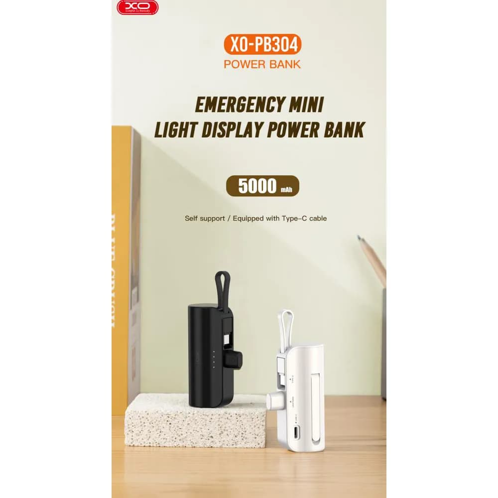 پاوربانک XO مدل PB304 ظرفیت 5000 میلی آمپر ساعت — تصویر ۶