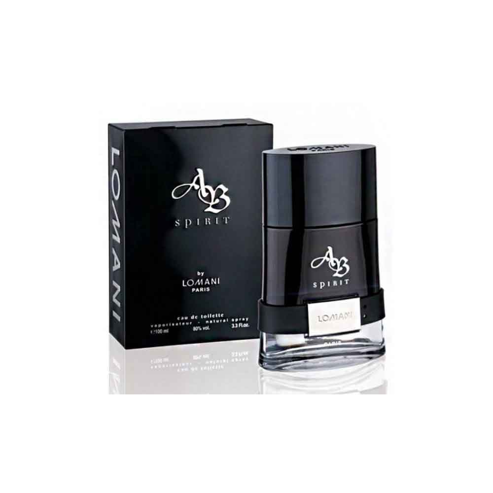 عطر ادکلن لومانی ای بی اسپریت اصلی و اورجینال فرانسه LOMANI AB SPIRIT 100ml — تصویر ۲