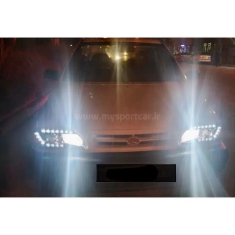 چراغ جلو پراید 131 طرح آئودی — تصویر ۸