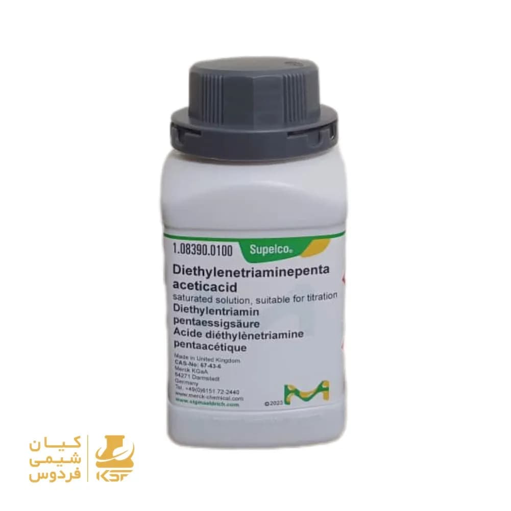 دی‌اتیلن تری‌آمین پنتا استیک اسید مرک | DTPA | Diethylenetriaminepentaacetic Acid — تصویر ۲