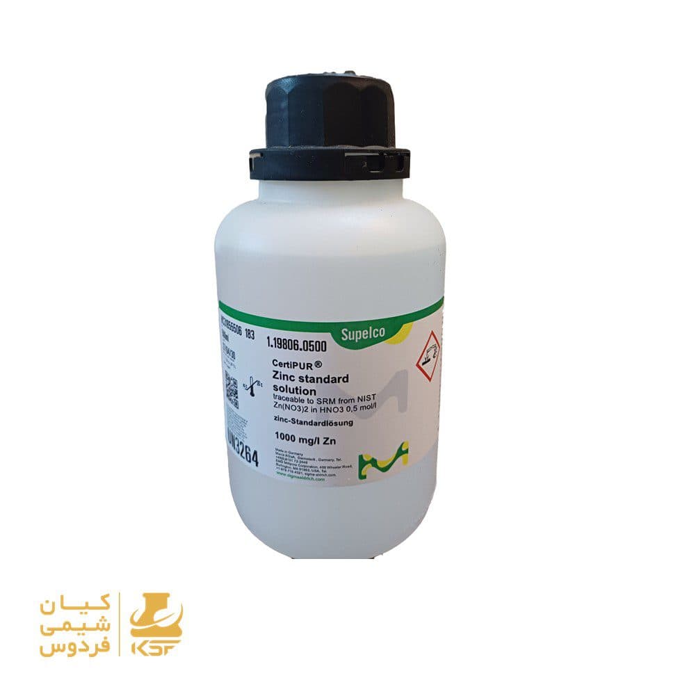 استاندارد فلز روی مرک 119806 | Zinc Standard Solution — تصویر ۲