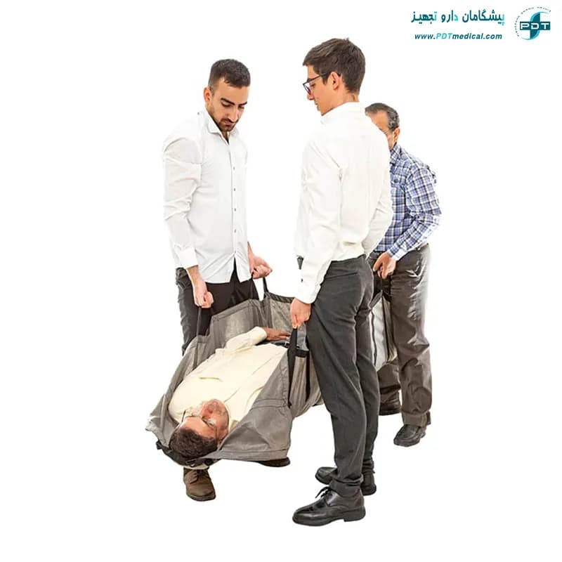 برانکارد پارچه ای اضطراری – پتوی حمل بیمار – کری شیت — تصویر ۹