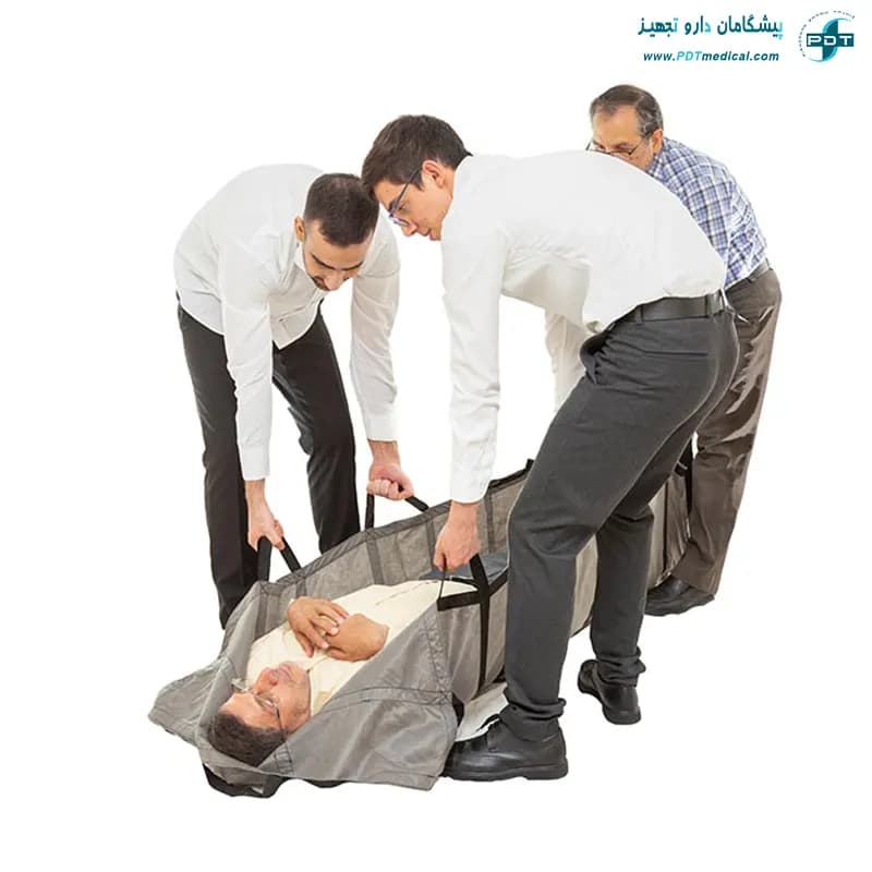 برانکارد پارچه ای اضطراری – پتوی حمل بیمار – کری شیت — تصویر ۳