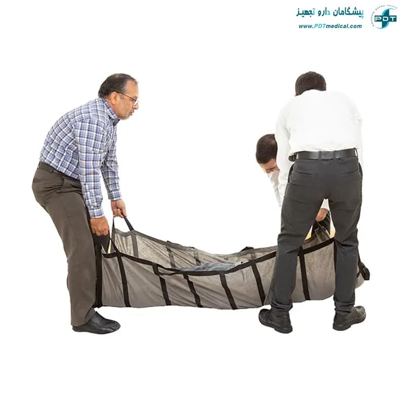 برانکارد پارچه ای اضطراری – پتوی حمل بیمار – کری شیت — تصویر ۸