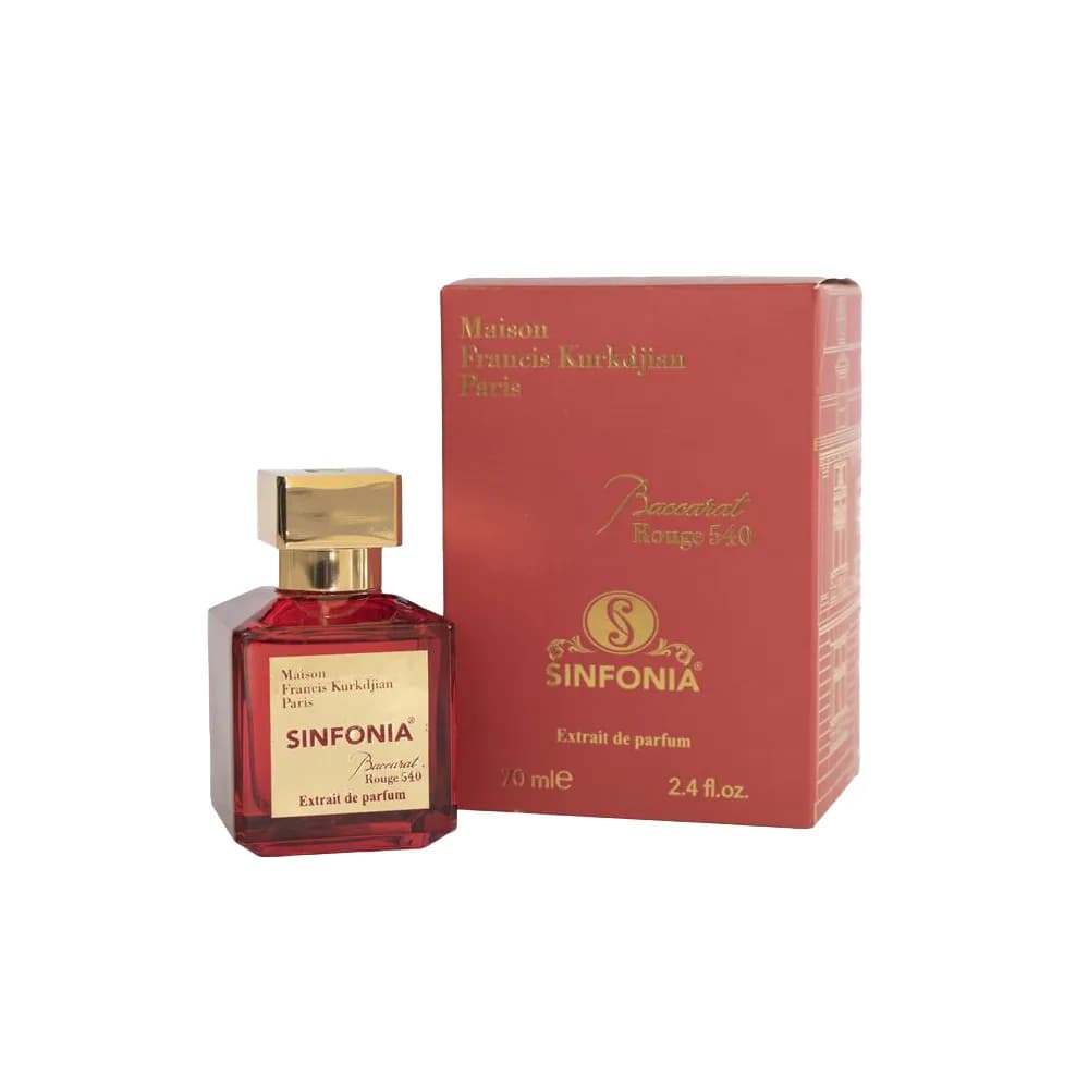 ادوپرفیوم باکارات رژ سین فونیا مدل Baccarat Rouge 540 حجم 70 میلی‌لیتر — تصویر ۴