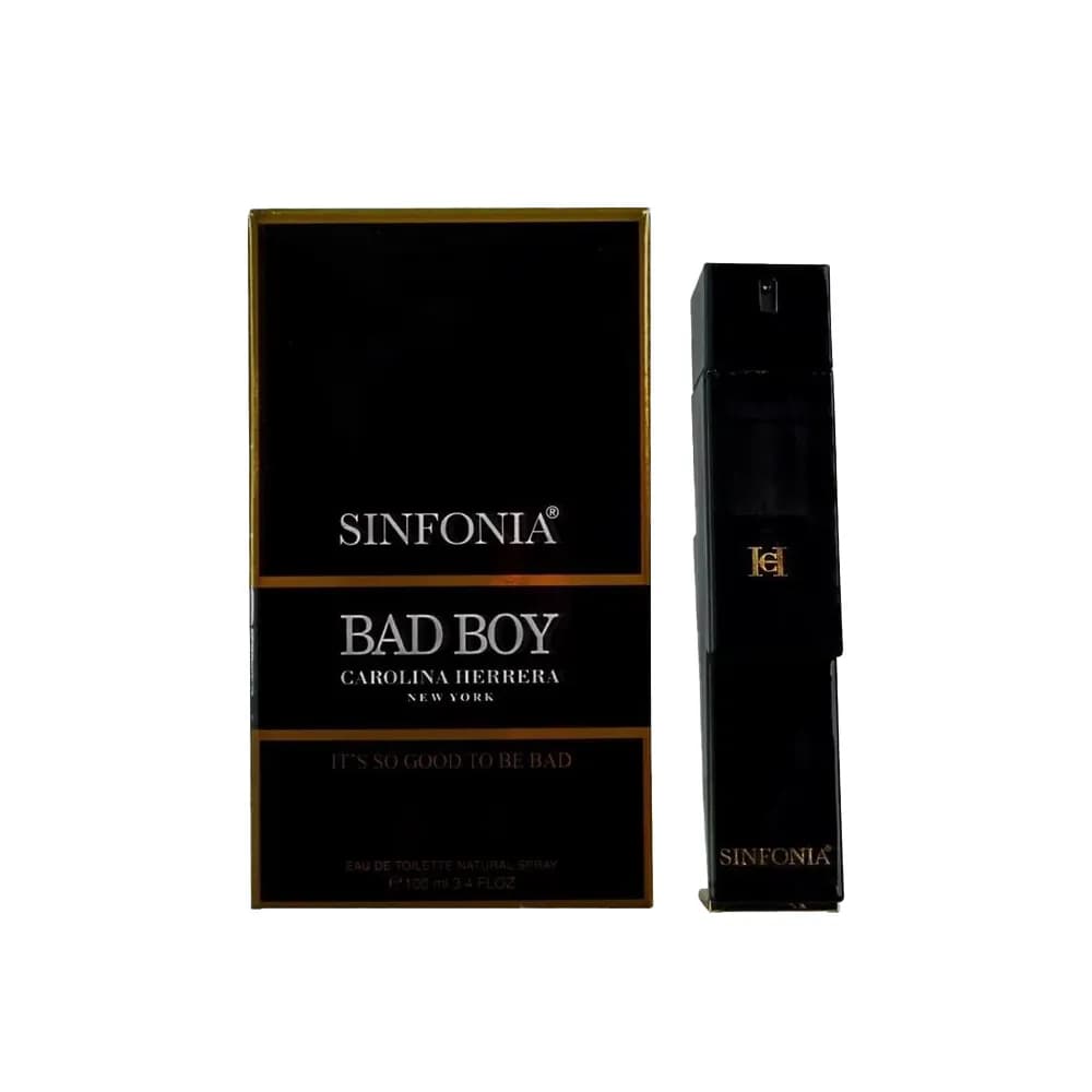 ادو تویلت مردانه کارولینا هررا بد بوی سین فونیا مدل CAROLINA HERRERA Bad Boy حجم 100 میلی لیتر — تصویر ۶