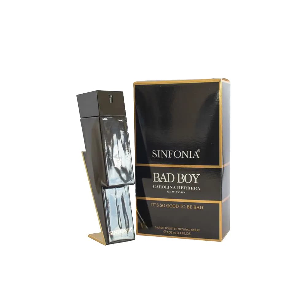 ادو تویلت مردانه کارولینا هررا بد بوی سین فونیا مدل CAROLINA HERRERA Bad Boy حجم 100 میلی لیتر — تصویر ۲